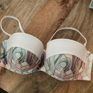 Ted Baker sea of clouds bikini top 36DD